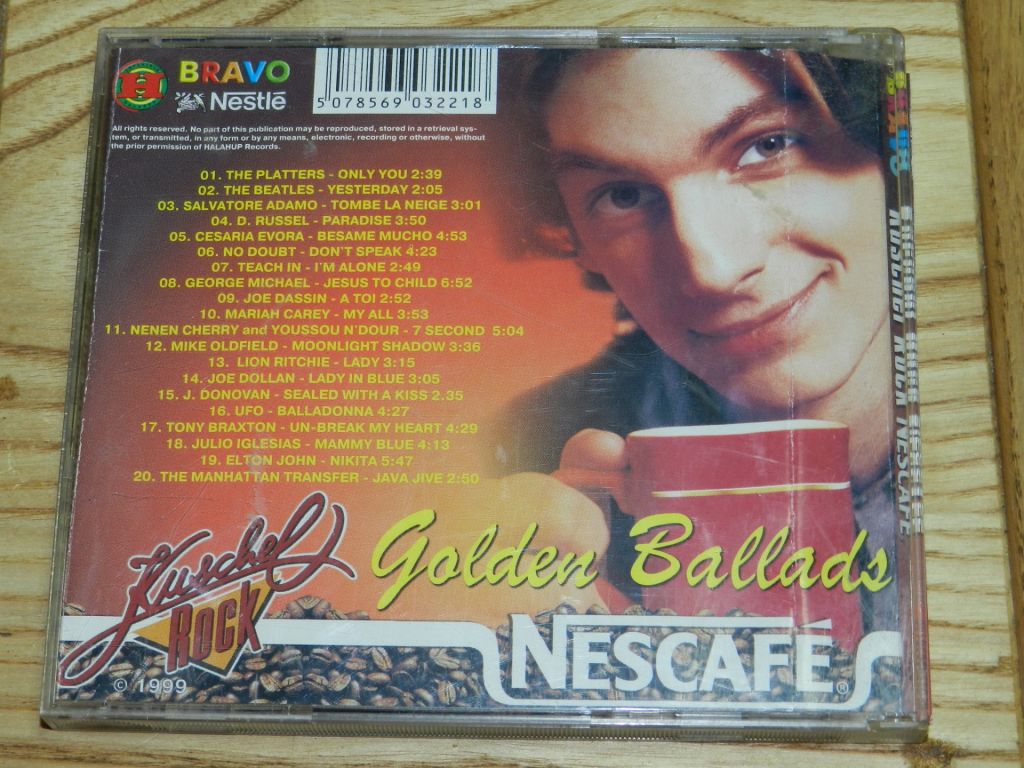 CD   Nescafe - Golden Ballads - фото фото фото 4