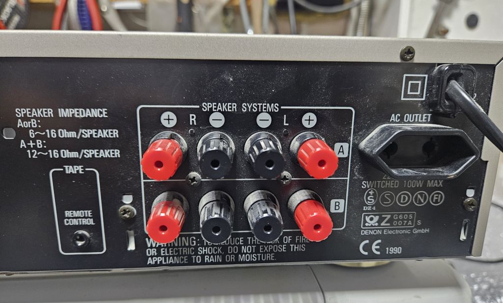 Ресівер Denon DRA-335R - фото фото фото 6