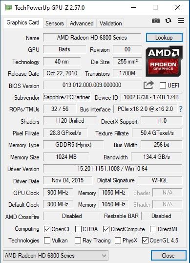 Видеокарта Radeon HD 6870 1Gb DDR5 - фото фото фото 3