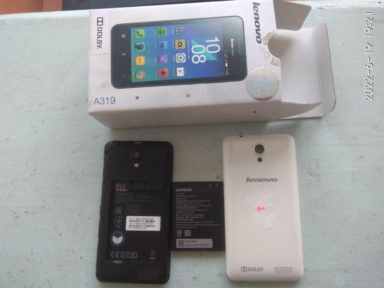 Смартфон Lenovo A319  неробочий - фото фото фото 0