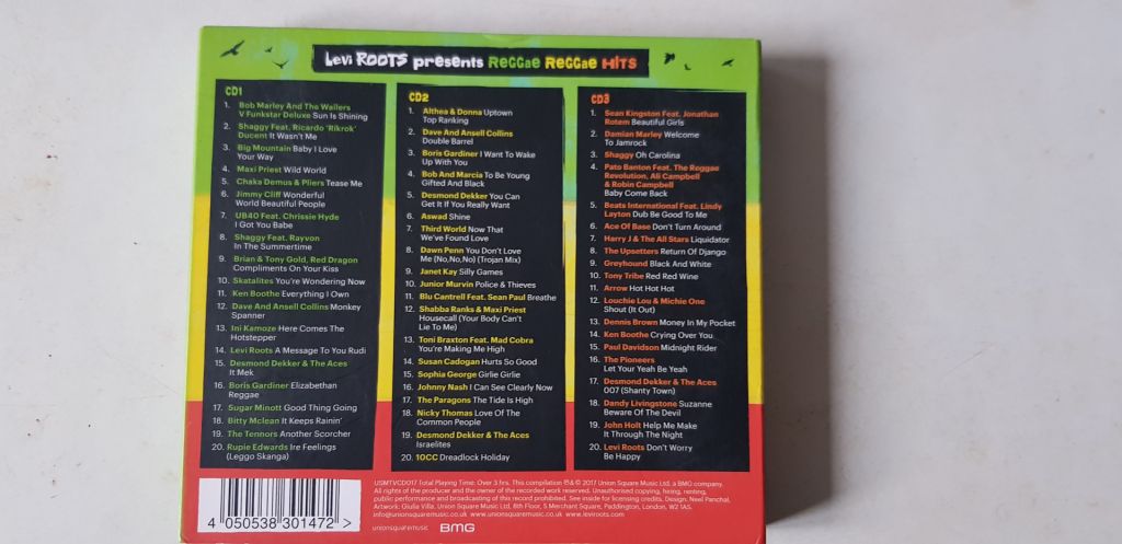 Reggae Hits 3CD фірмовий - фото фото фото 1