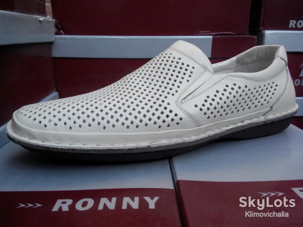 Мужские мокасины Ronny оригинал нат.кожа. - фото фото фото 1