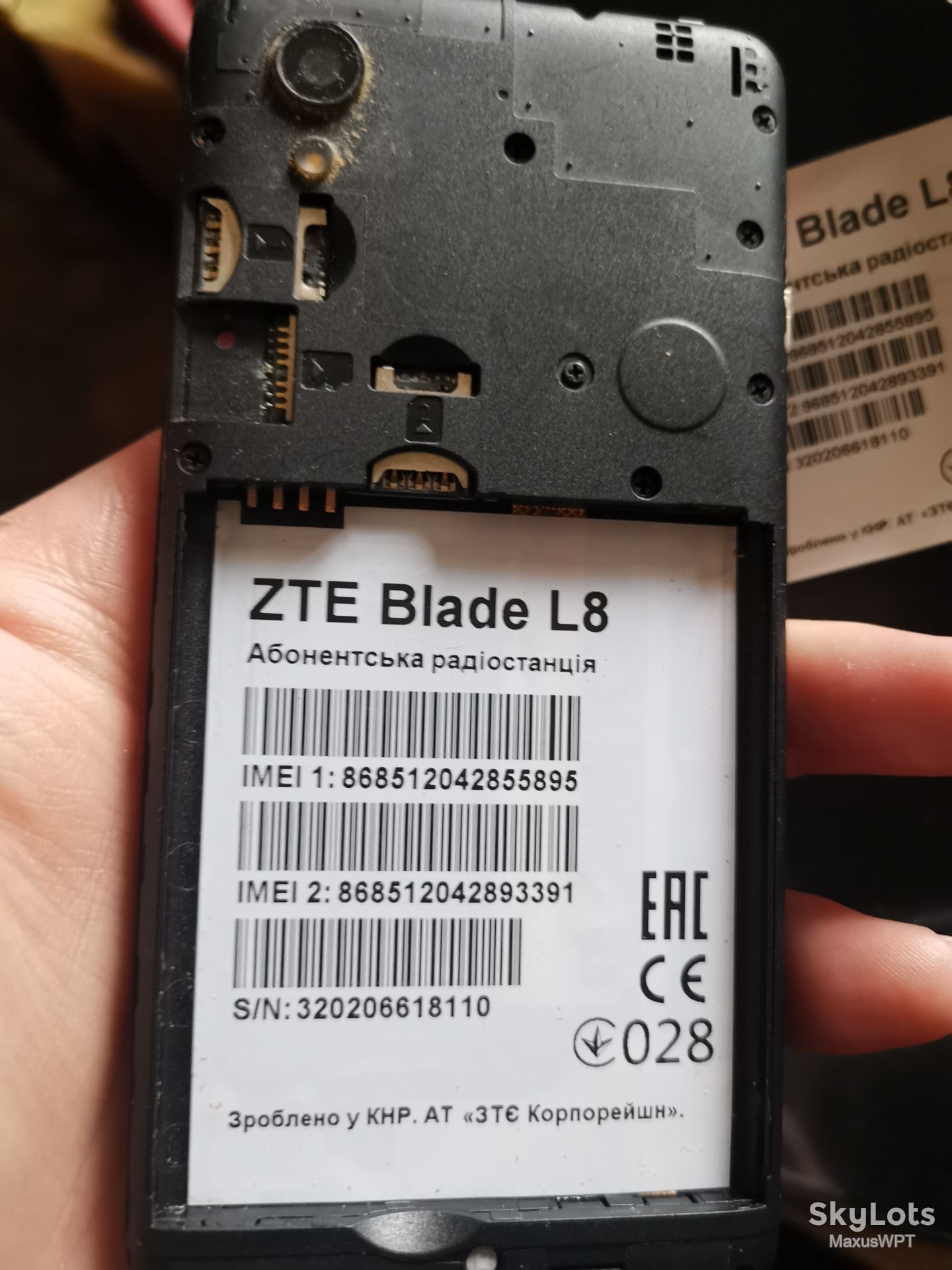 #272 zte L8 black - фото фото фото 2