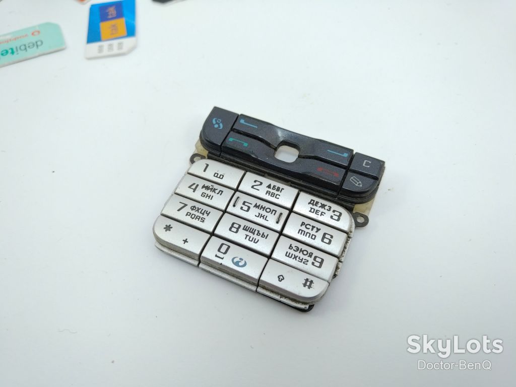 Кнопки клавіатура для Nokia 3230 оригінал - фото фото фото 2