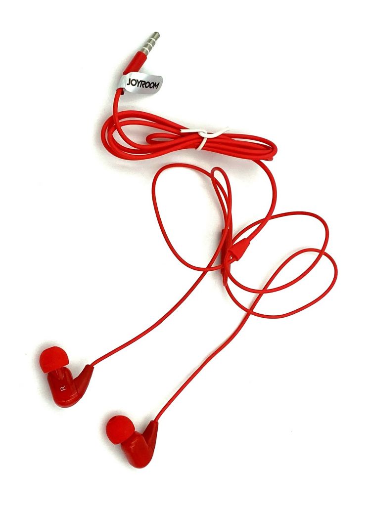 Наушники с микрофоном Joyroom JR-EL120 Red - фото фото фото 2