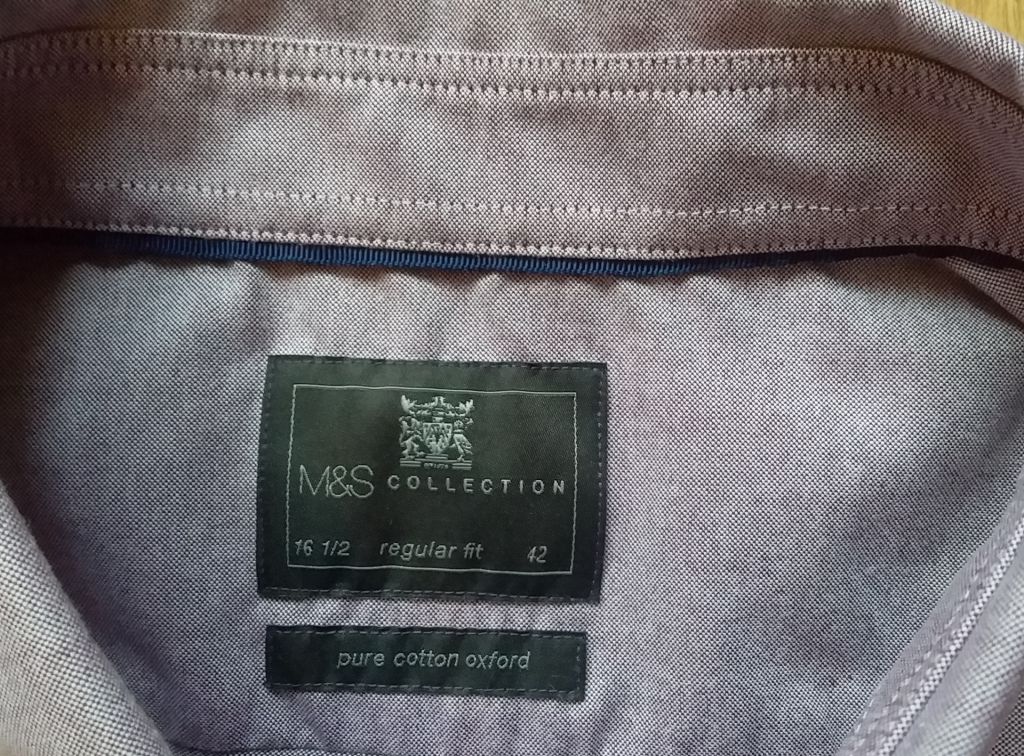 Сорочка чоловіча M&amp;S collection 52-54 - фото фото фото 2