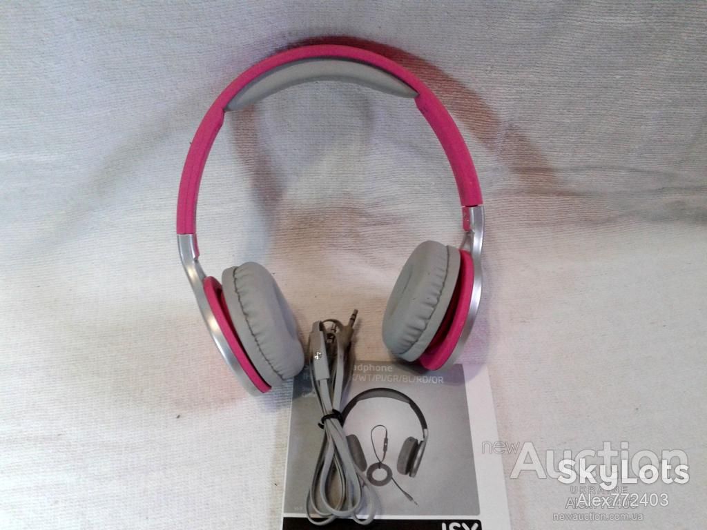 Наушники Isy IHP-1600 Pink из Германии - фото фото фото 1