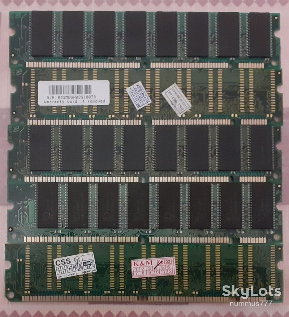 Оперативна пам'ять SD-RAM 128 MB в асортименті. Гарантія! - фото фото фото 1