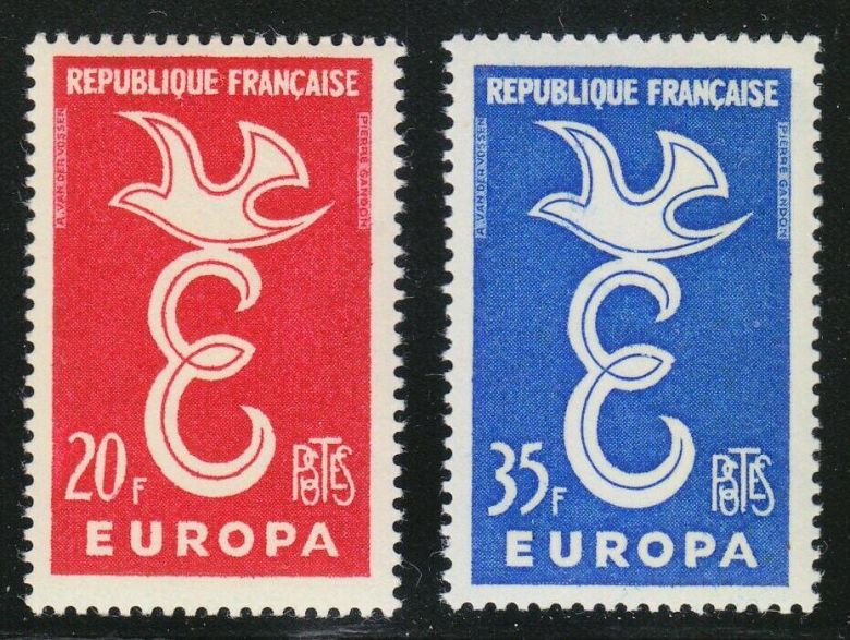 Франция Европа СЕПТ 1958 - фото фото фото 0