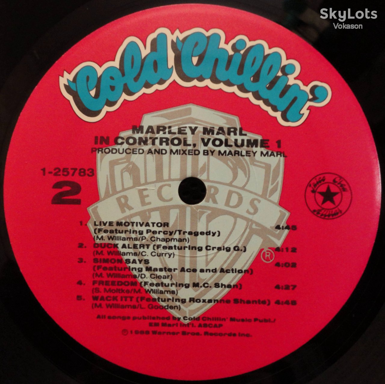 Marley Marl - In Control Volume 1 NM/NM+ глянец - фото фото фото 2