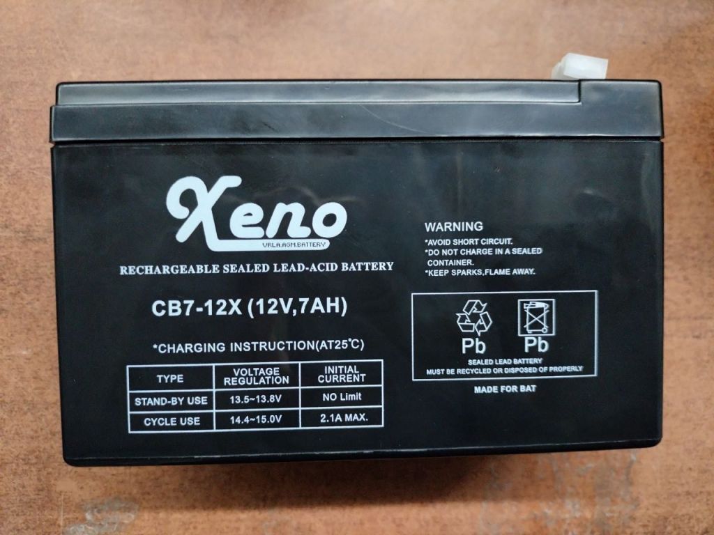 Акумуляторна батарея  Xeno  12V 7A - фото фото фото 0