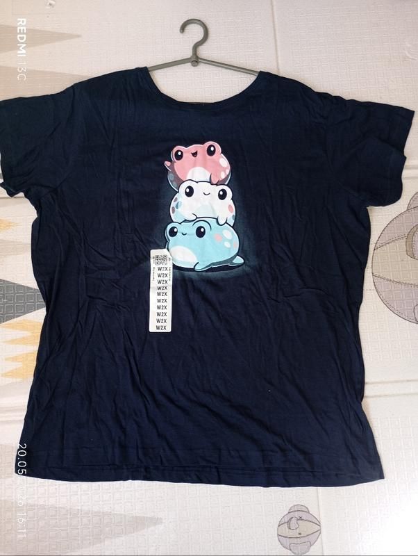 Жіноча футболка великий розмір teeturtle - фото фото фото 1