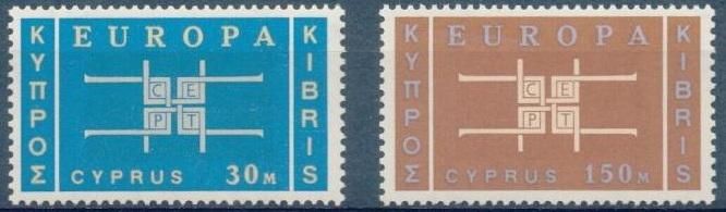 Кипр Европа СЕПТ 1963 - фото фото фото 0