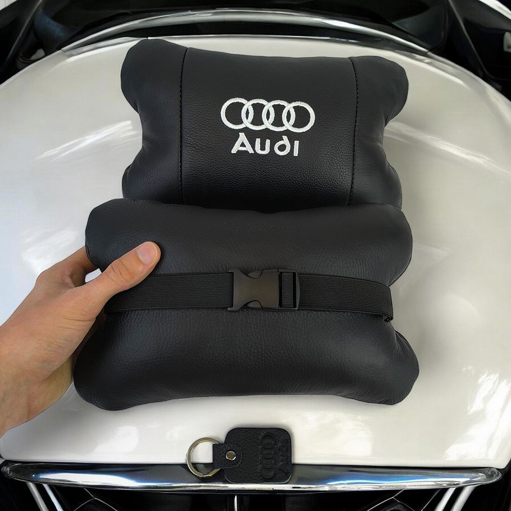 Автомобильная подушка для подголовника Audi - фото фото фото 3