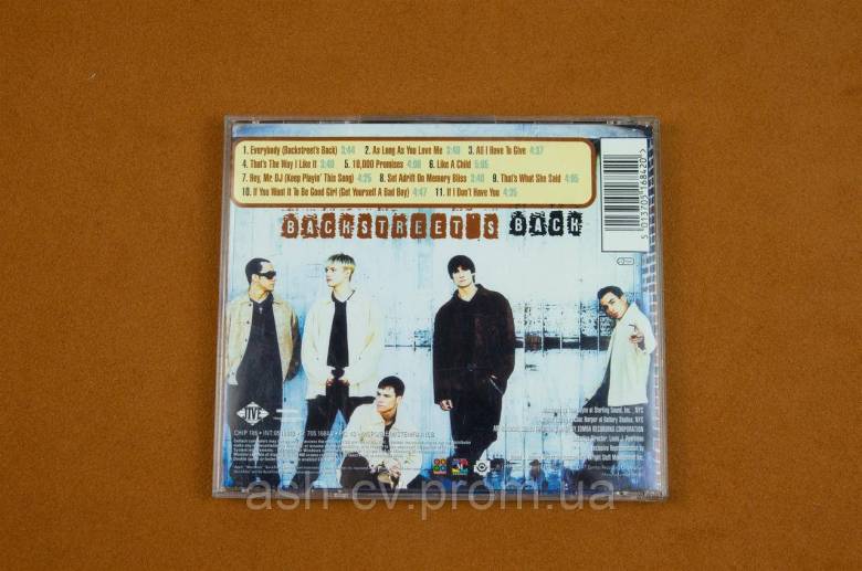 Музичний CD диск, Backstreet Boys - Backstreets Back - фото фото фото 2