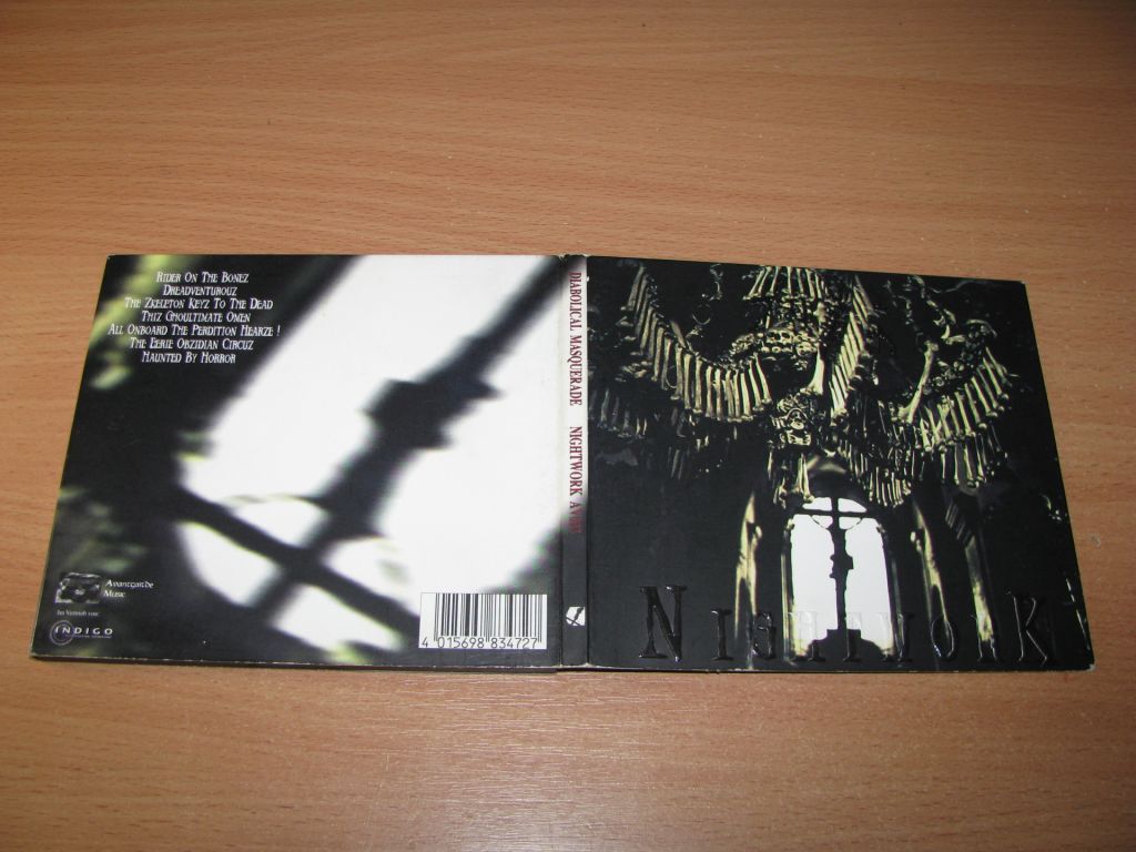 DIABOLICAL MASQUERADE - Nightwork  (1998 Avantgarde DIGI,1st press) - фото фото фото 0