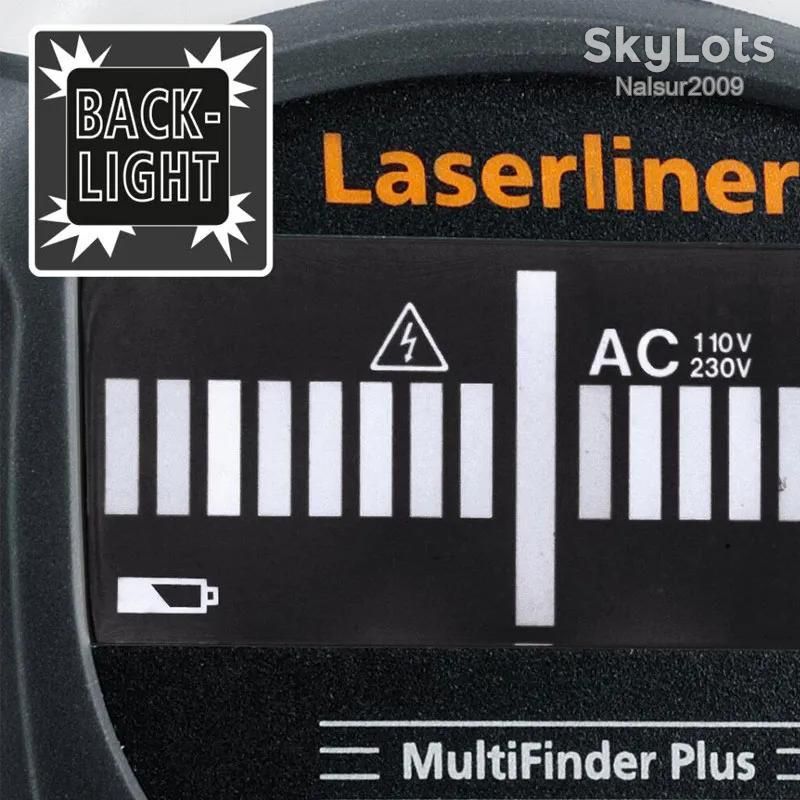 ДЕТЕКТОР СКРЫТОЙ ПРОВОДКИ ЦИФРОВОЙ ПОРТАТИВНЫЙ Laserliner MultiFinder Plus из Германии. - фото фото фото 3