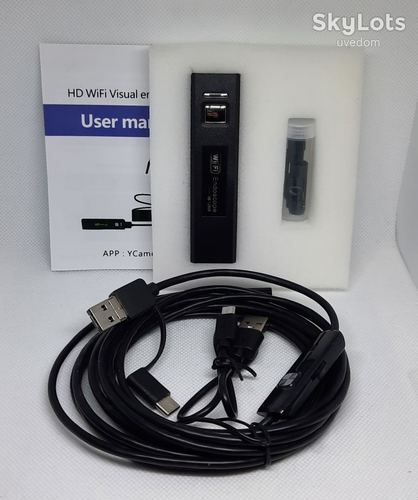 3.5М WI-FI / USB КАМЕРА 1200P 5.5ММ БОРОСКОП ЭНДОСКОП, МЯГКИЙ КАБЕЛЬ - фото фото фото 5