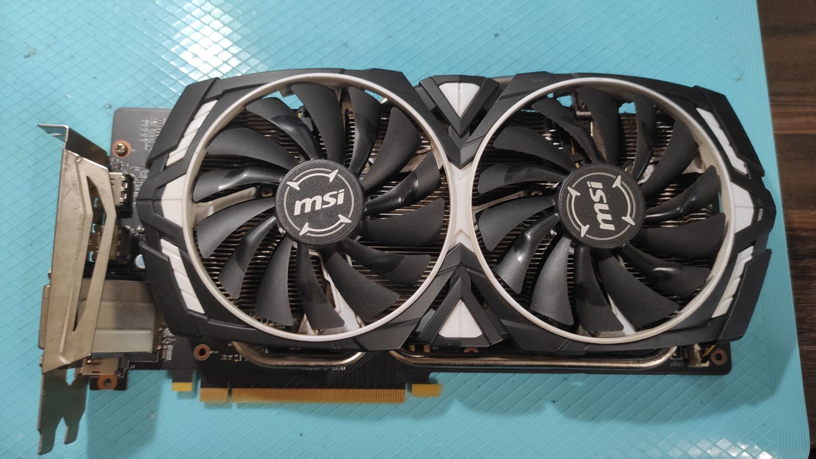 MSI GTX 1060 Armor OCV1 3GB GDDR5 не робоча - фото фото фото 0