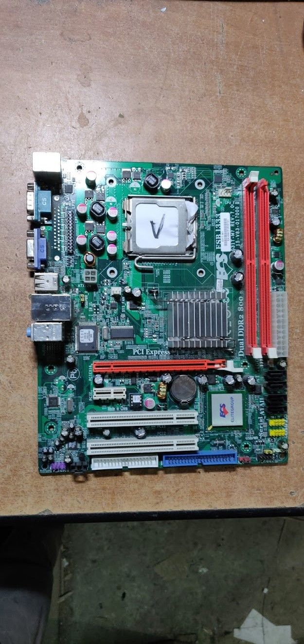 Мат. плата EliteGroup G31T-M7 rev7.0 LGA775 G31 PCI-E+SVGA+LAN SATA MicroATX 2DDR2 № 210403 - фото фото фото 0