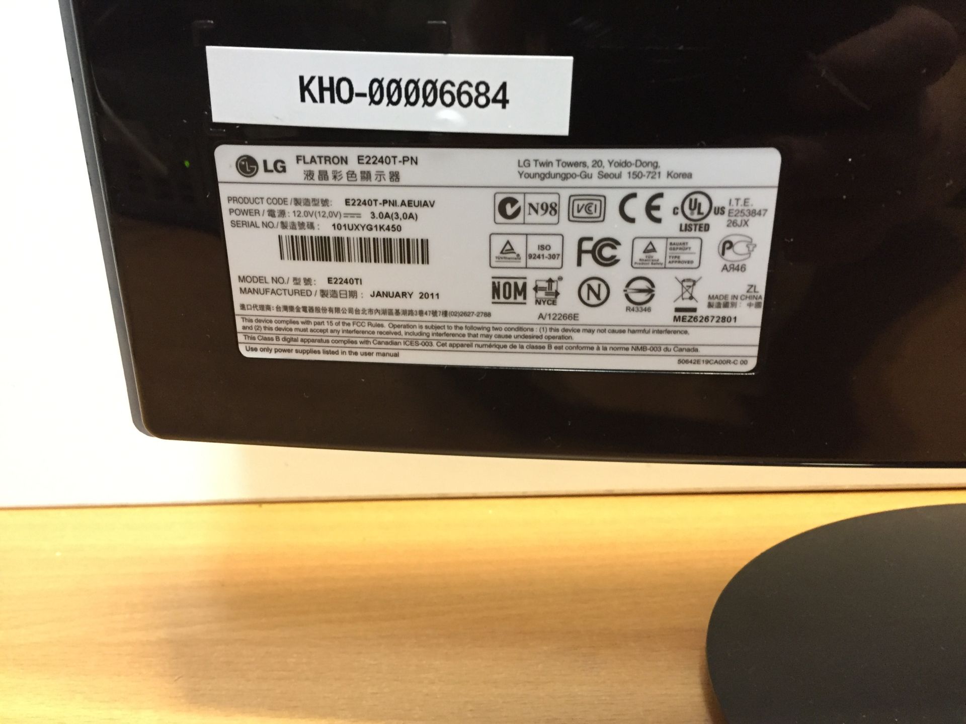 Мoнитор 22 LED LG E2240T-PN - фото фото фото 4