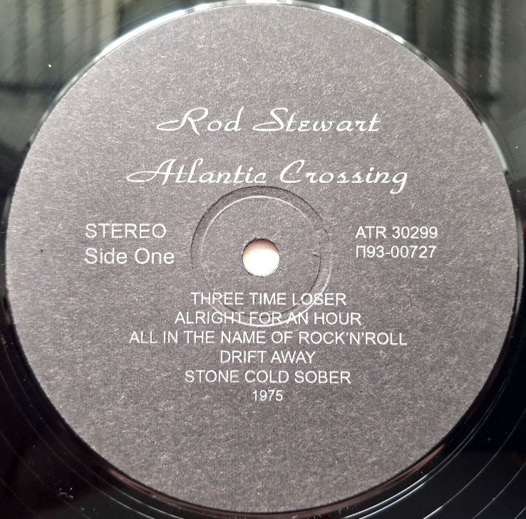 Rod Stewart - Atlantic Crossing - 1975.  (LP). 12. Vinyl. Пластинка. Antrop. Rare. - фото фото фото 2