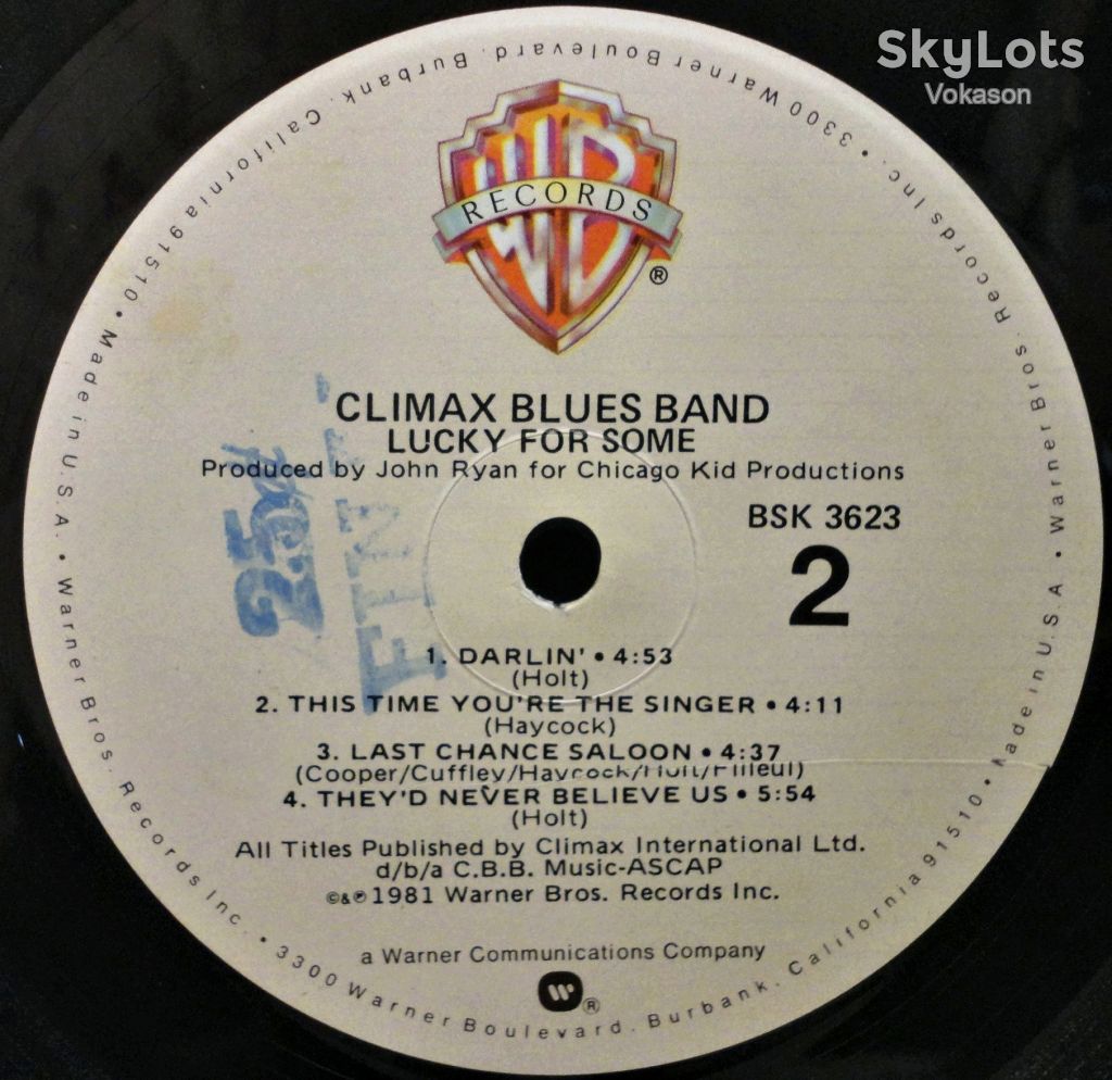 Climax Blues Band ‎– Lucky For Some NM-/EX+ - фото фото фото 3
