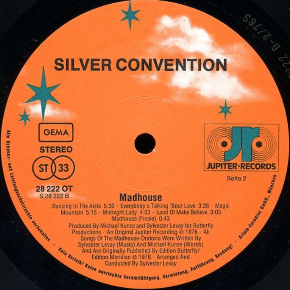 Silver Convention - Madhouse - 1976.   (LP). 12. Vinyl. Пластинка. Germany - фото фото фото 3