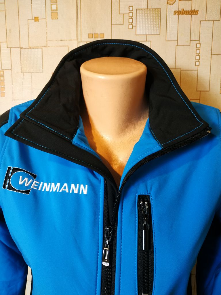Термокуртка жіноча блакитна WIENMANN софтшелл стрейч p-p М - фото фото фото 3