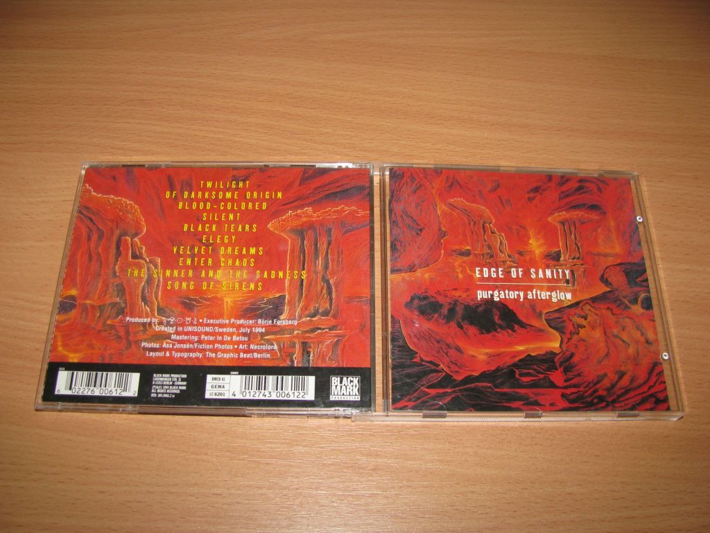 EDGE OF SANITY - Purgatory Afterglow  (1994 Black Mark) - фото фото фото 0