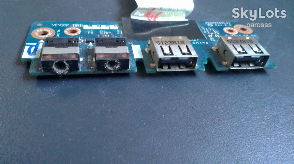 2308 - Плата Audio USB з шлейфом ноутбука ASUS K75D - фото фото фото 1