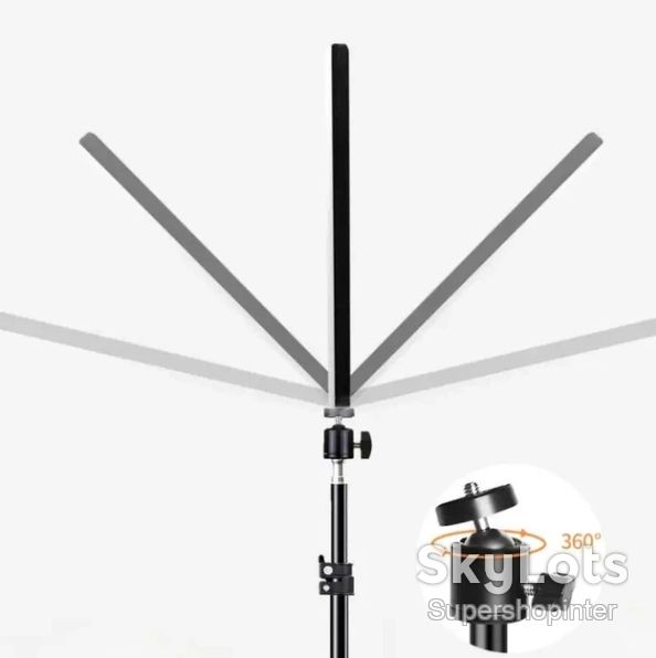 Студийная светодиодная LED лампа RIAS PL-26 23х16см USB - фото фото фото 2