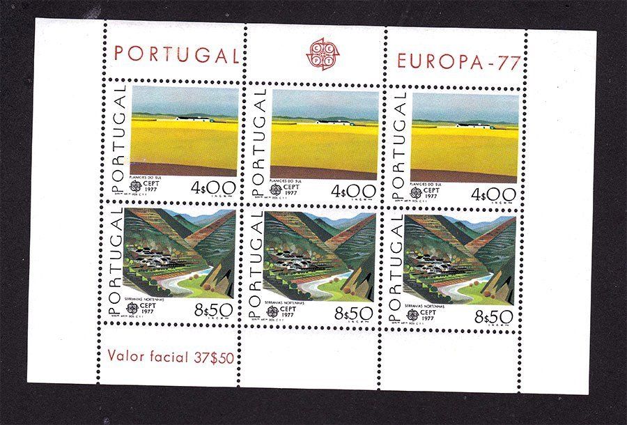 ZM Португалия 1977 г  MNH - блок - фото фото фото 0