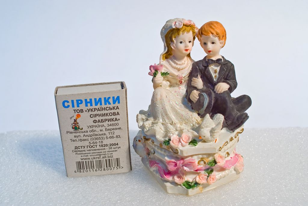Статуэтка  (фигурки) молодоженов - фото фото фото 1