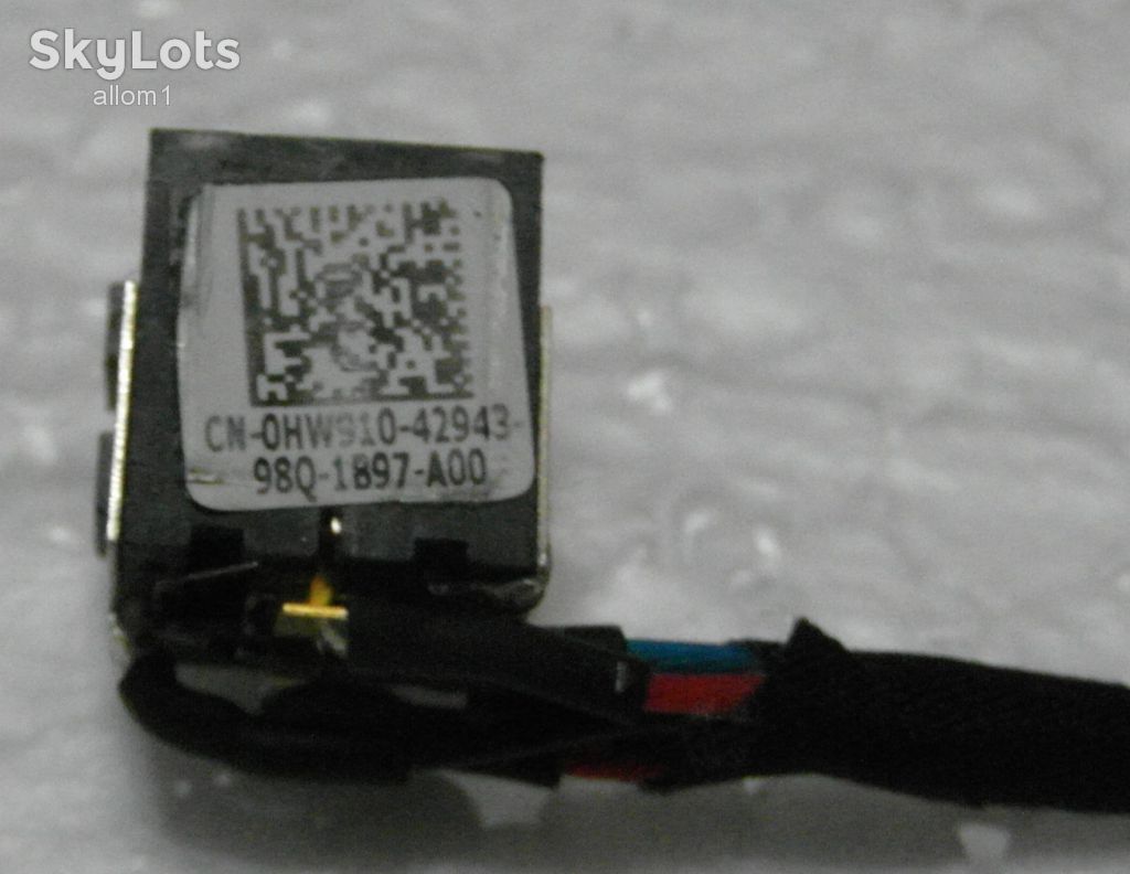 Разъем питания ноутбука DELL LATITUDE E6500 0HW910 DC301003B0L - фото фото фото 3