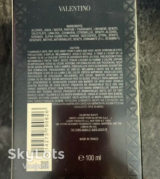 Valentino Uomo Born In Roma Intense 100 мл чоловічі БЕЗКОШТОВНА ДОСТАВКА НП - фото фото фото 2
