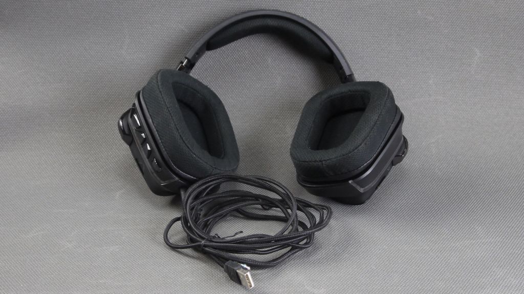 Наушники гарнитура проводная игровая Logitech Wired Gaming Headset G635 Black Вживане - фото фото фото 3