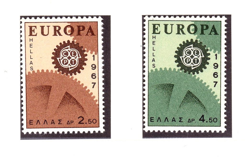 Греция 1967 г MNH  - EUROPA CEPT - - фото фото фото 0