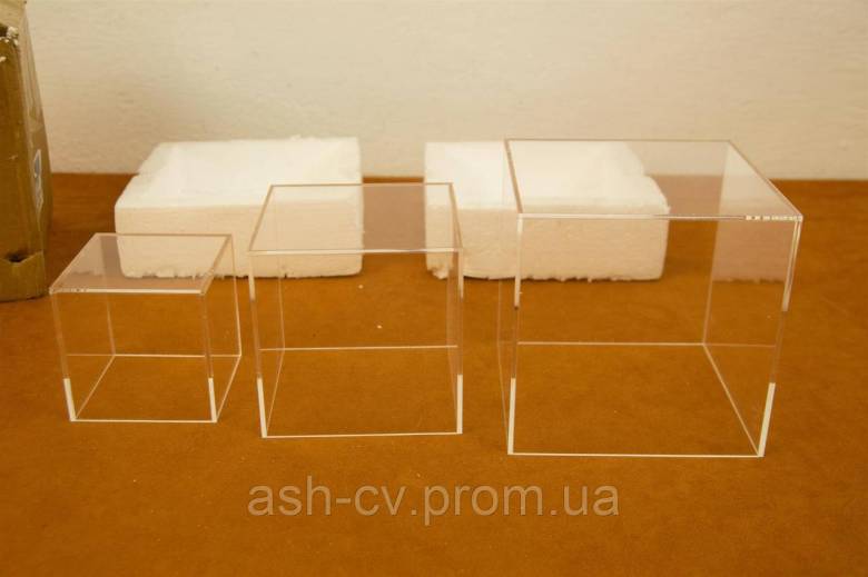 Купол, акриловий, оргскло, набір, 3шт, Acrylic Display Box - фото фото фото 7