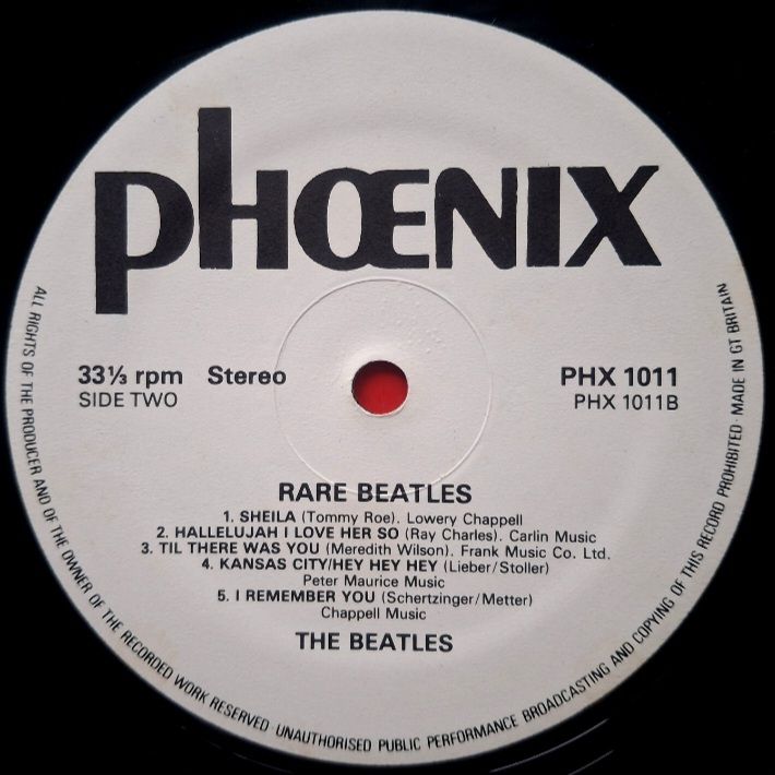 The Beatles - Rare Beatles - 1962.  (LP). 12. Vinyl. Пластинка. UK. - фото фото фото 3