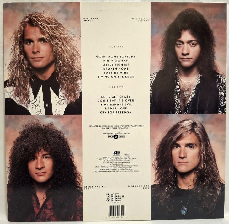 White Lion - Big Game - 1989.  (LP). 12. Vinyl. Пластинка. Europe. - фото фото фото 1