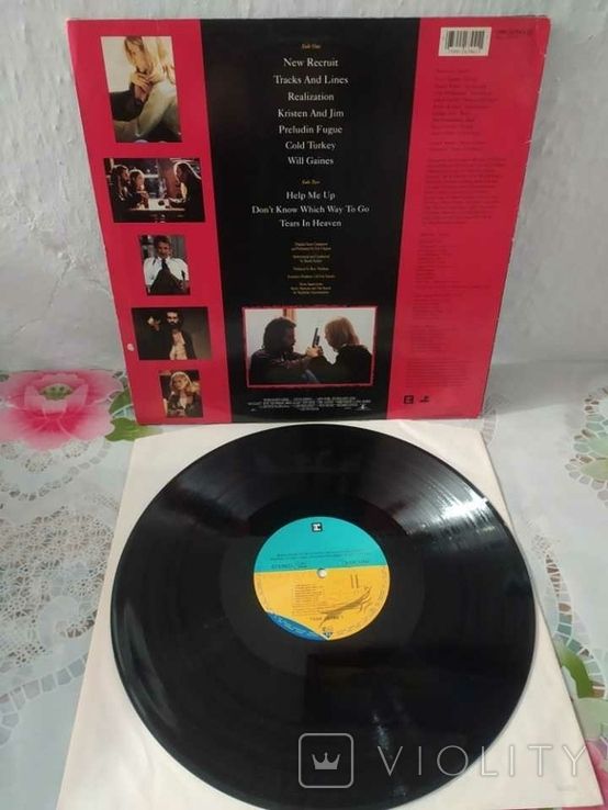 RUSH ** Soundtrack ** ERIC CLAPTON Original 1992 Germany LP - фото фото фото 4
