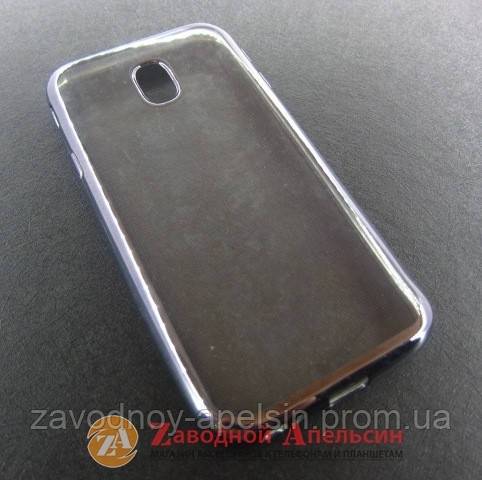 Samsung J3 2017 J330 чехол Electroplating gray - фото фото фото 1