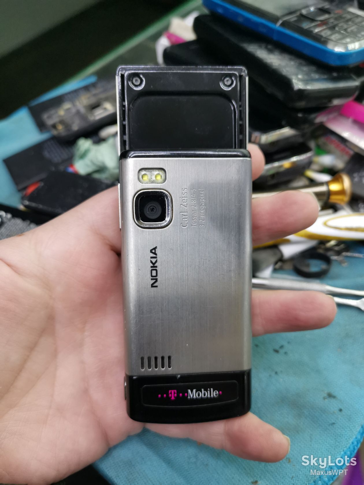 #shop Nokia 6500 slide 6500s silver - фото фото фото 1