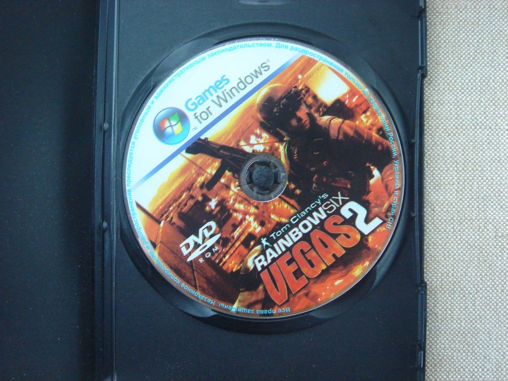Гра DVD PC Tom Clancy's Rainbow Six: Vegas 2 RU/EN - фото фото фото 1