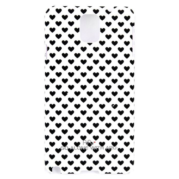 Чехол ARU для Samsung Galaxy Note 3 Hearts White - фото фото фото 0