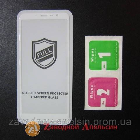 Защитное стекло Meizu M6t Full Tempered Glass white - фото фото фото 1
