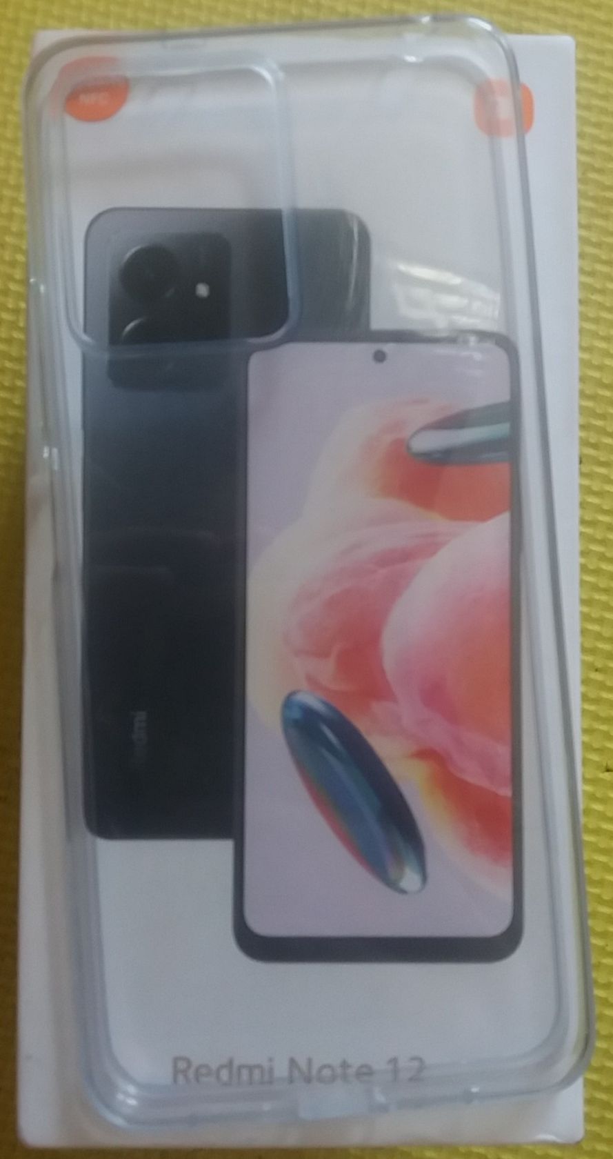 коробка от телефона xiaomi redmi note  12 + ЧЕХОЛ - фото фото фото 0