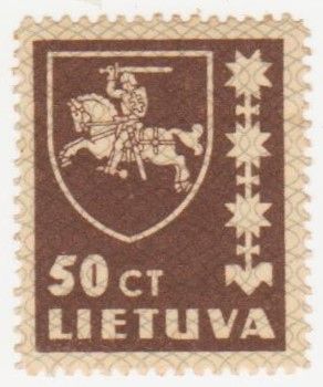 Литва 1937 г. №  420 А ** - фото фото фото 0