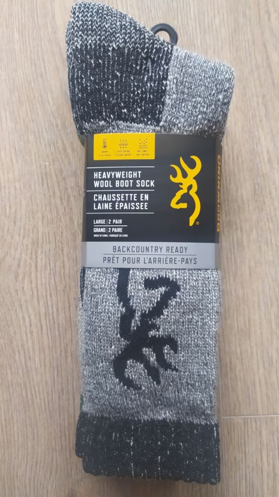 2 шт Теплые влагоотводящие термоноски Browning boot Wool Heavyweight 2шт. Оригинал США - фото фото фото 3